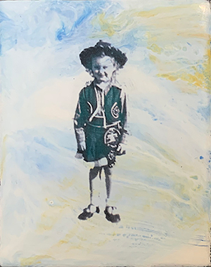 Cowgirl - Green by Theresa Burkes