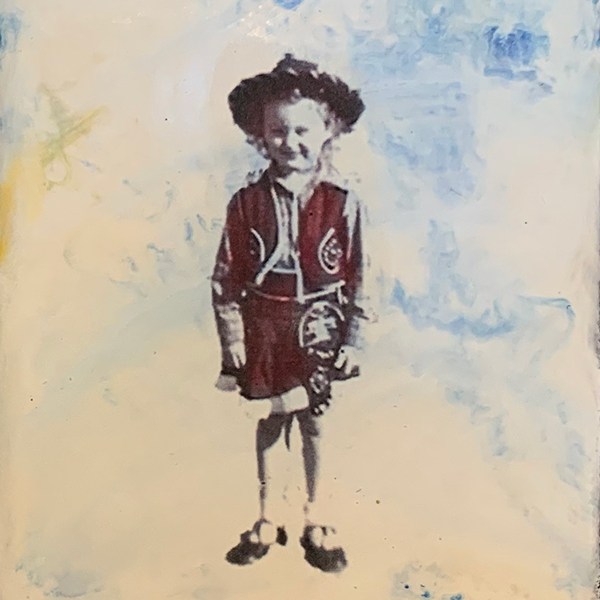 Cowgirl - Red by Theresa Burkes